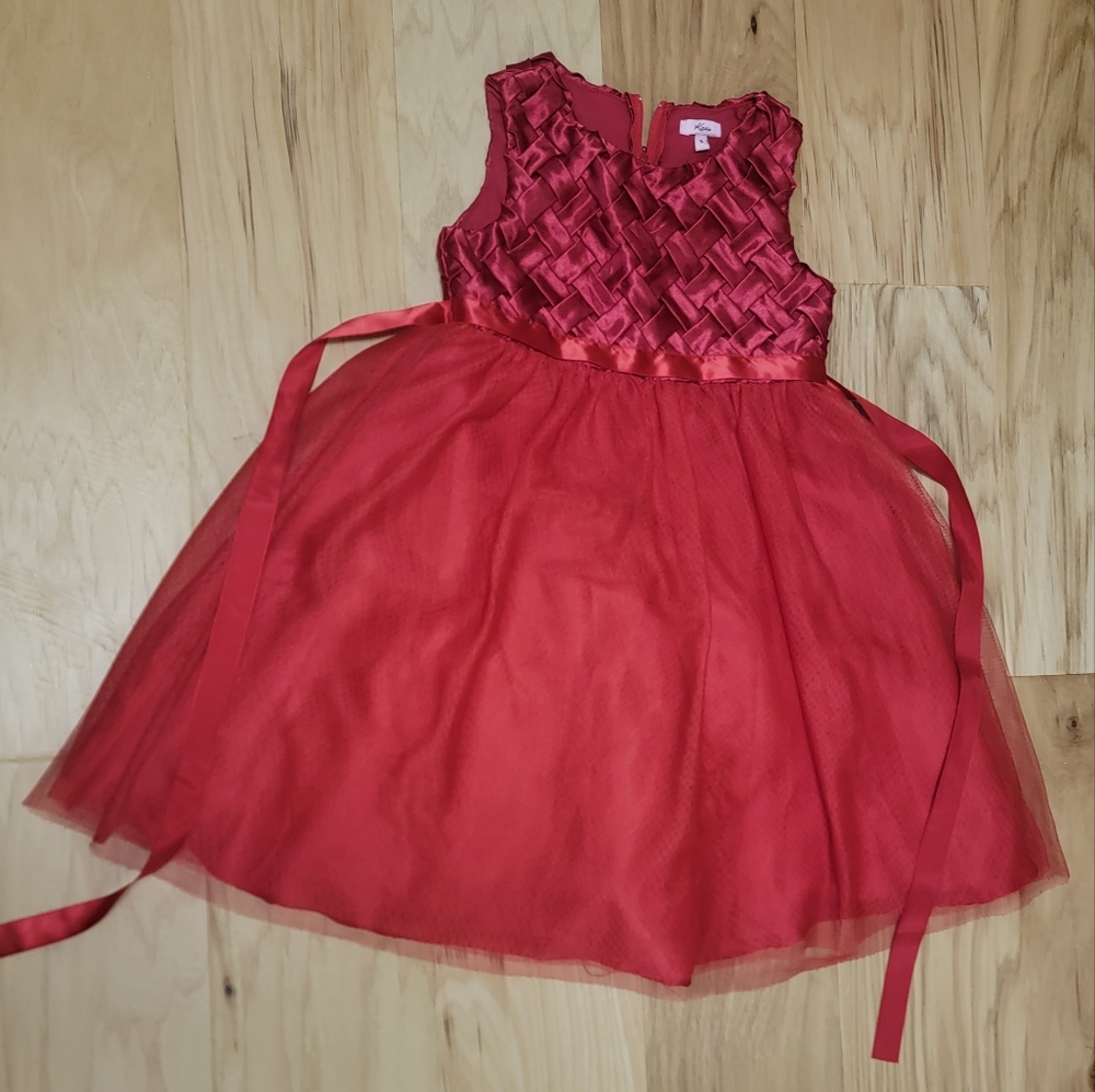 Red Holiday dress